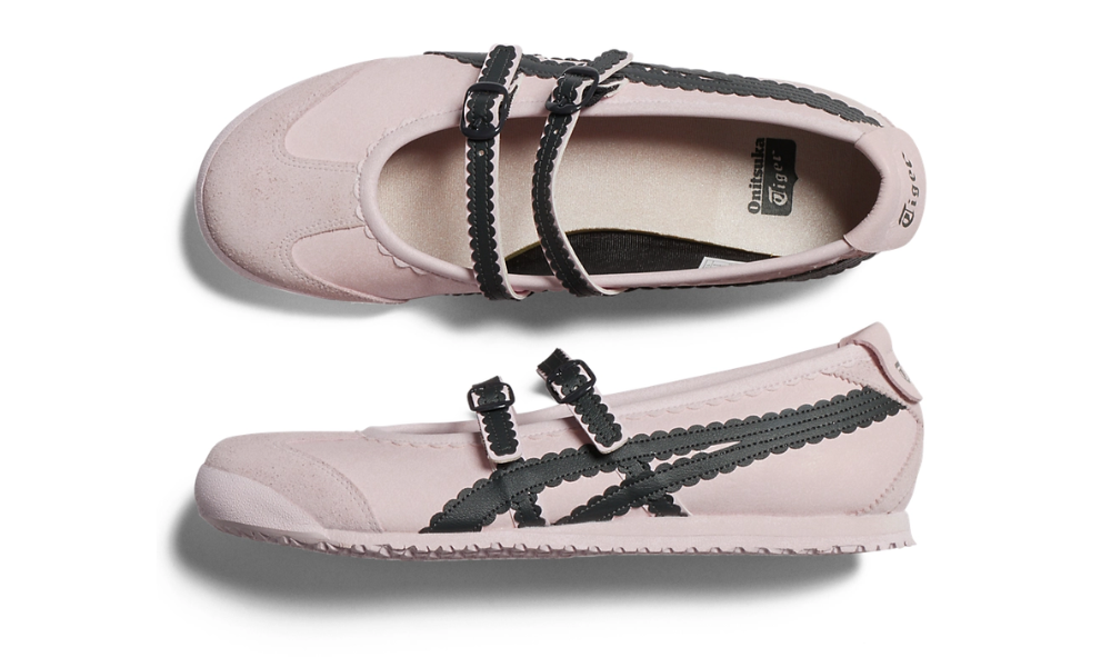 Asics Mexico 66 Tgrs 'Crystal Pink / Graphote Grey' -