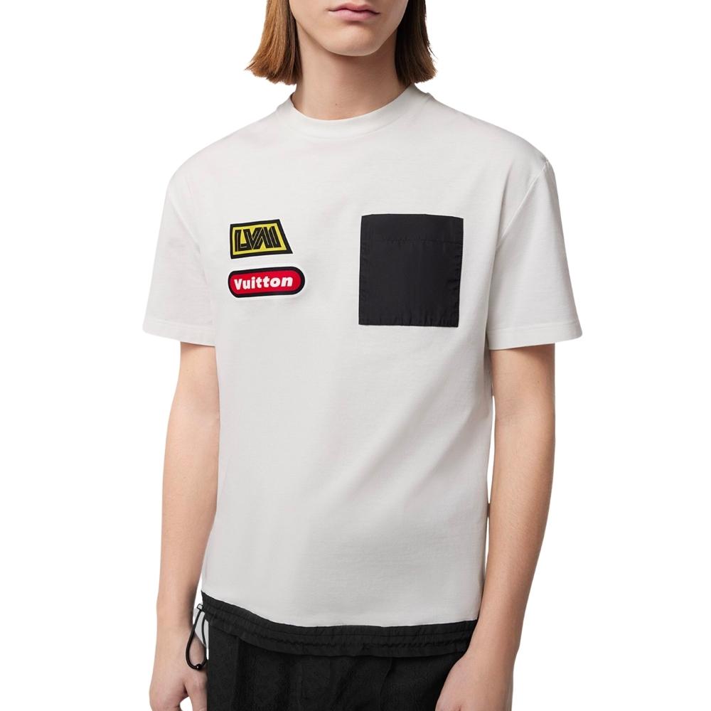 Louis Vuitton Shirt With Embroidered Patch in White