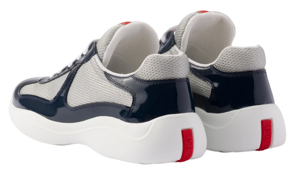 Prada America's Cup low-top sneakers "Royal Blue Silver" - 