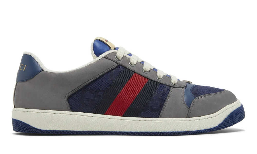 Gucci GG Screener 'Grey Navy' -