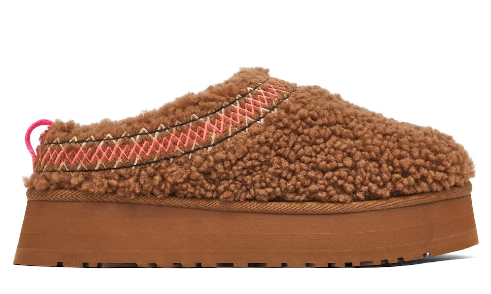 UGG Tazz Slipper Heritage Braid Hardwood - ARABIA LUXURY