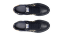 Burberry  Leather and Check Terrace Sneakers  