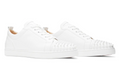 Christian Louboutin Louis Junior Spikes Flat Calf 'White' -