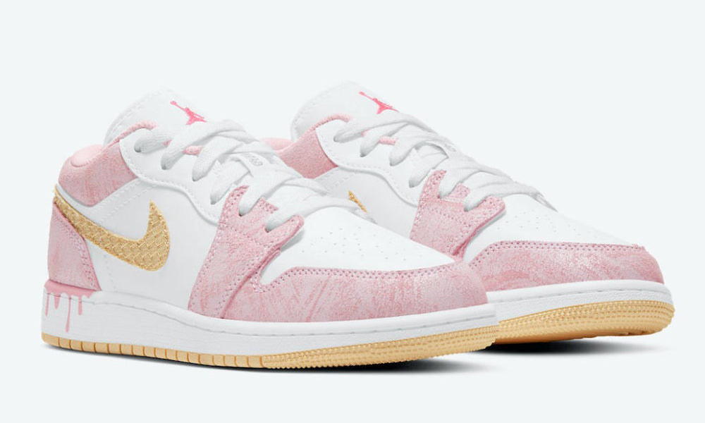 Air Jordan 1 Low SE Paint Drip - ARABIA LUXURY