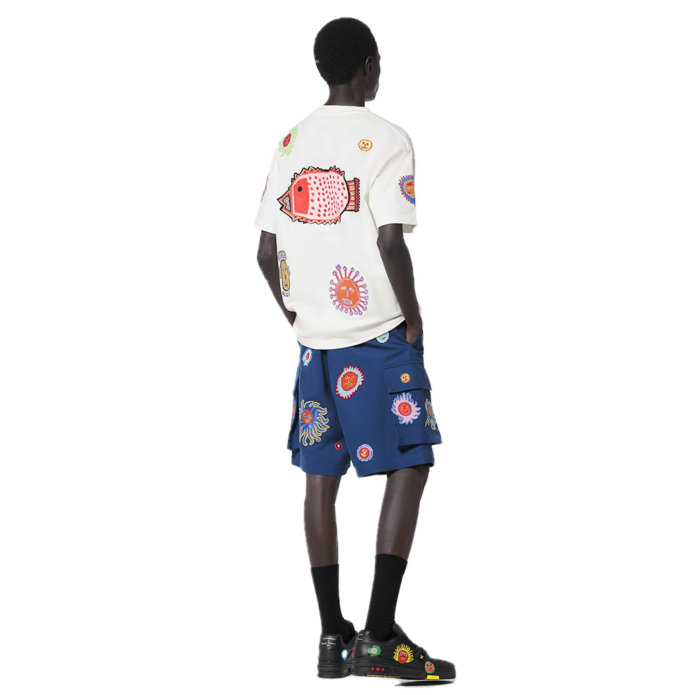 LV x YK Embroidered Faces T-Shirt