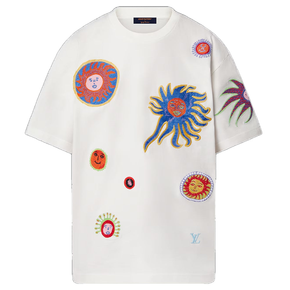 LV x YK Embroidered Faces T-Shirt