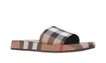 Burberry check-print cotton slides - ARABIA LUXURY