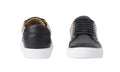 Burberry House Check Cotton and Leather Sneakers 'Black' - ARABIA LUXURY