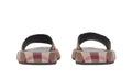 Burberry check-print cotton slides - ARABIA LUXURY