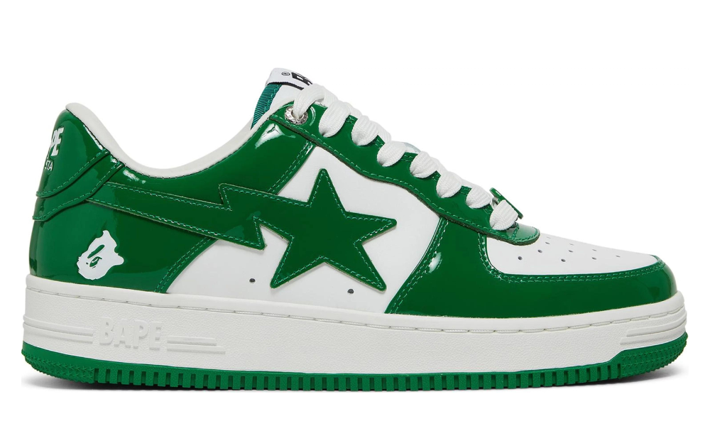 Bape Bapesta 'Green' - ARABIA LUXURY