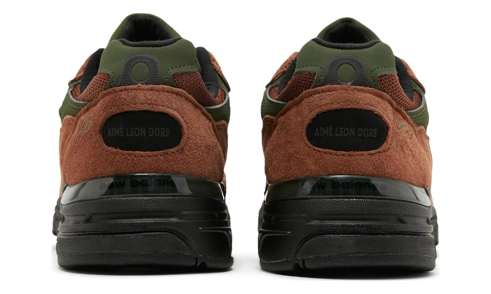 New Balance x Aimé Leon Dore 993 sneakers "Brown" - ARABIA LUXURY