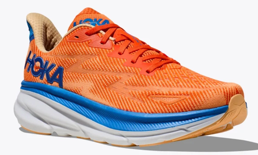 Hoka Clifton 9 'Vibrant Orange Impala' - ARABIA LUXURY