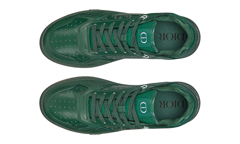 Dior World Tour B27 Low-Top Sneaker Oblique Green - ARABIA LUXURY