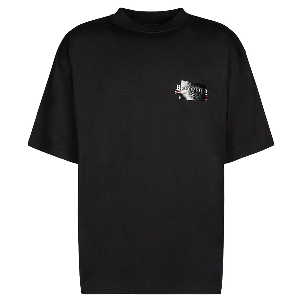 Copy of BALENCIAGA Ecru cotton oversize T-shirt 'Black'