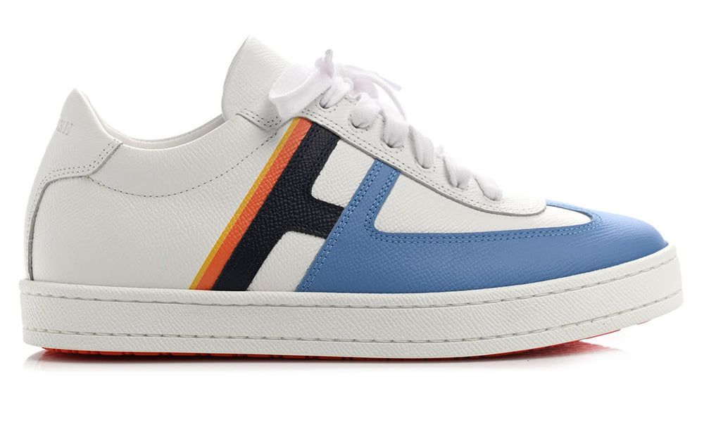 HERMES Boomerang Sneakers "Bleu Allure Multicolor"