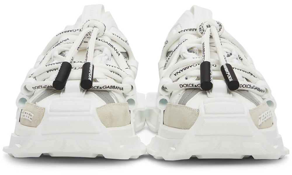 DOLCE & GABBANA White Space Sneakers - ARABIA LUXURY