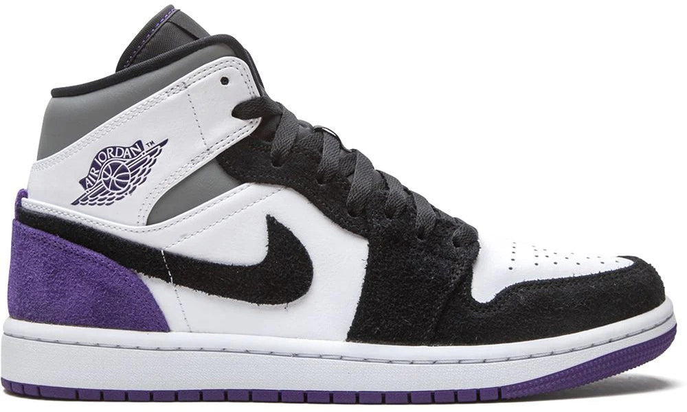 Air Jordan 1 Mid SE GS 'Varsity Purple' - ARABIA LUXURY