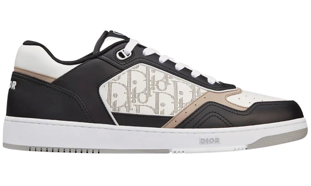 Dior B27 Black, White And Beige Low Top Sneakers - ARABIA LUXURY