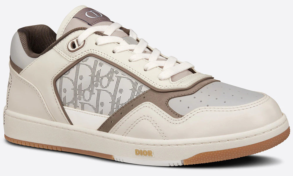 Dior B27 Low Top Sneaker "Cream & Greige" - ARABIA LUXURY