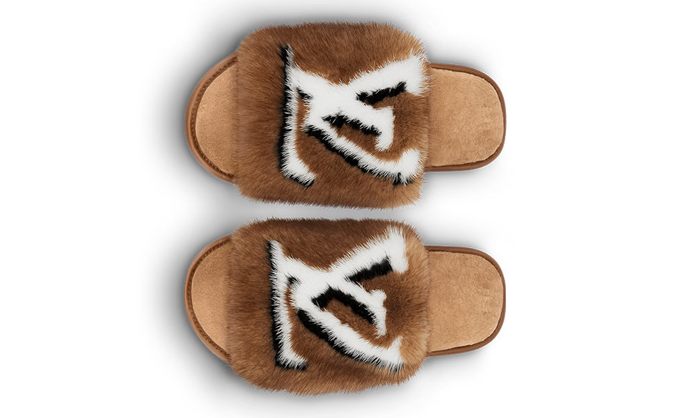 Louis Vuitton Homey Flat Mules "Naturel Beige" - ARABIA LUXURY