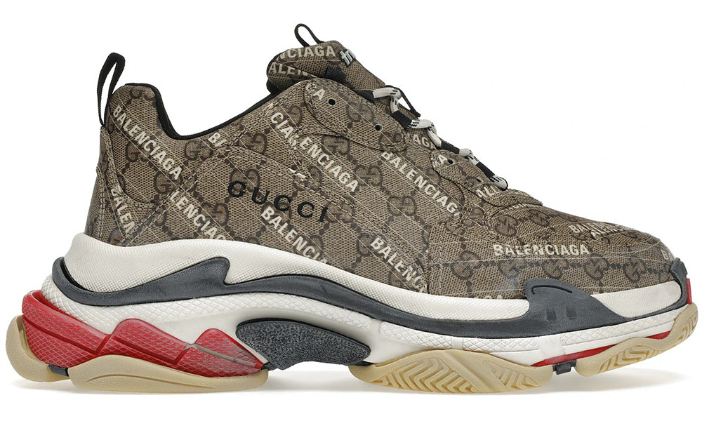 Gucci x Balenciaga The Hacker Project Triple S Beige - ARABIA LUXURT