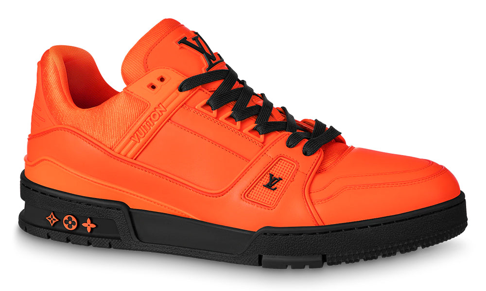 Louis Vuitton Trainer Sneaker "Orange" Calf leather