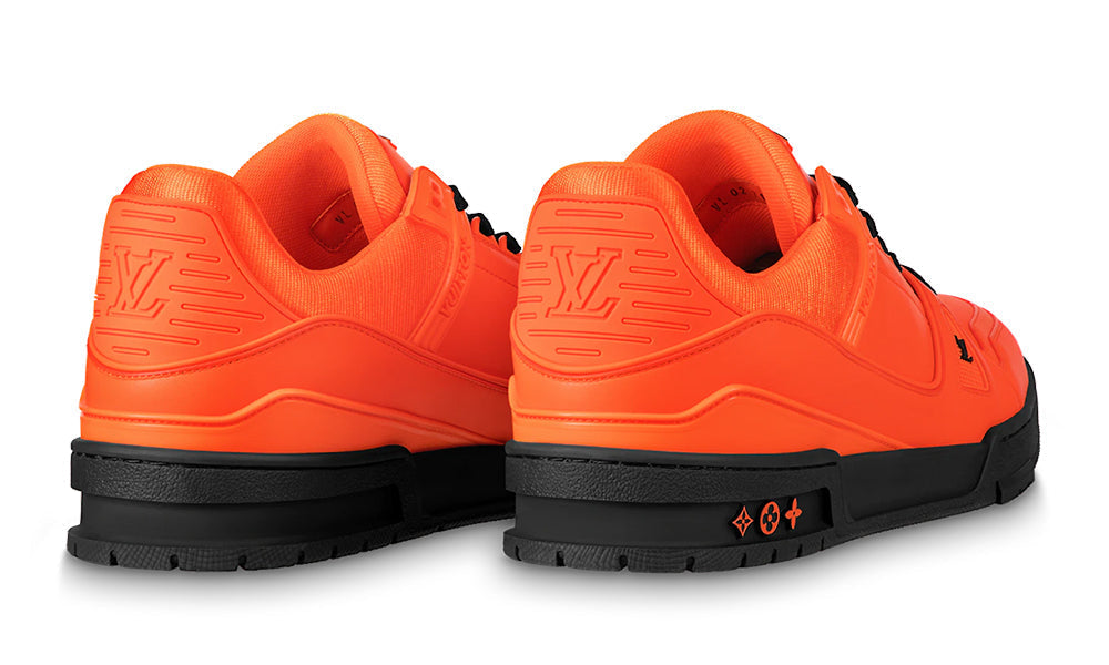 Louis Vuitton Trainer Sneaker "Orange" Calf leather - ARABIA LUXURY