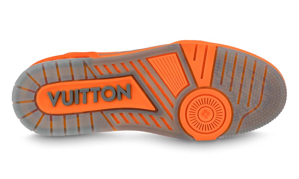 Louis Vuitton Trainer Sneaker "Orange" #1AA6T1 - ARABIA LUXURY
