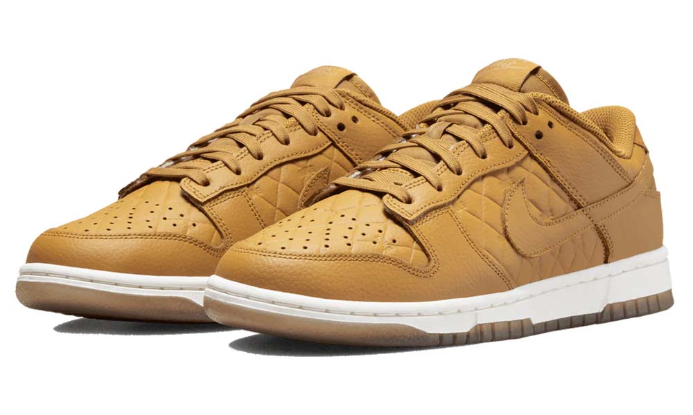 Nike Dunk Low "Quilted Wheat" - ARABIA LUXURY