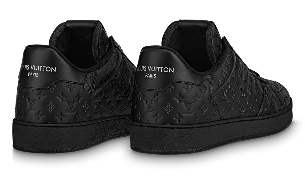 Louis Vuitton "Rivoli" Black Sneakers - ARABIA LUXURY
