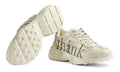 Gucci Rhyton 'think/thank' print sneaker - ARABIA LUXURT