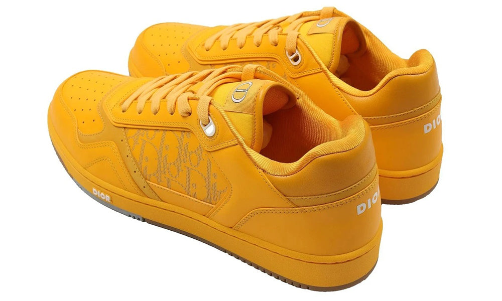 Dior World Tour B27 Low-Top Sneaker "Yellow" - ARABIA LUXURY