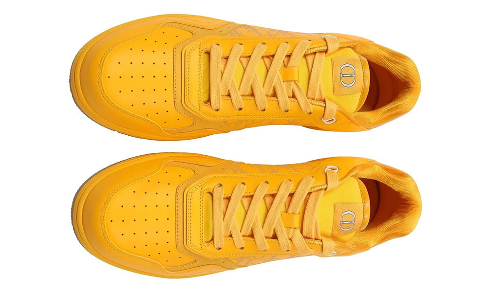 Dior World Tour B27 Low-Top Sneaker "Yellow" - ARABIA LUXURY