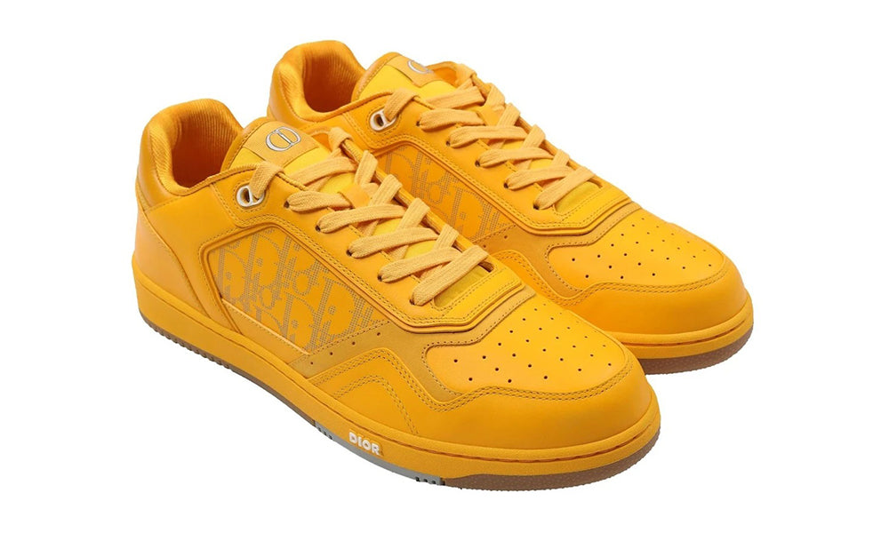 Dior World Tour B27 Low-Top Sneaker "Yellow" - ARABIA LUXURY