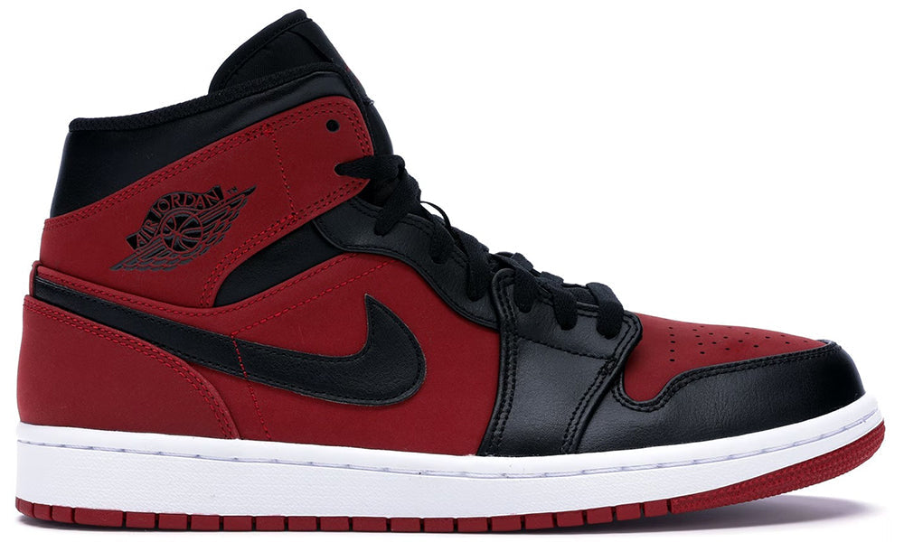 Air Jordan 1 Mid “Gym Red Black” - ARABIA LUXURY