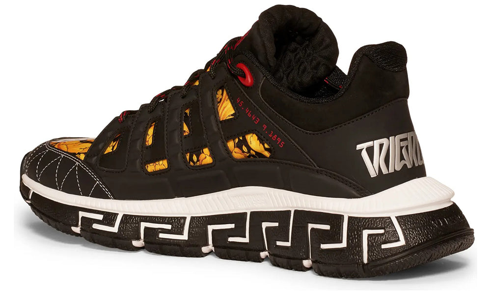 VERSACE Trigreca Barocco Low Top Sneaker - ARABIA LUXURY