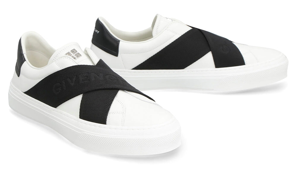 GIVENCHY City Sport Leather Sneakers - ARABIA LUXURY