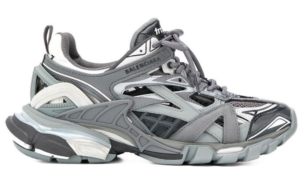 Balenciaga Track.2 Sneaker "Grey/Black" - ARABIA LUXURY