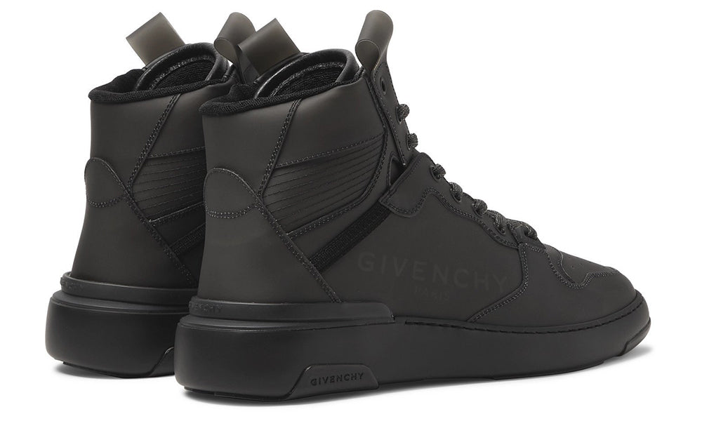 Givenchy Wing Leather-Trimmed Rubber Sneakers - ARABIA LUXURY