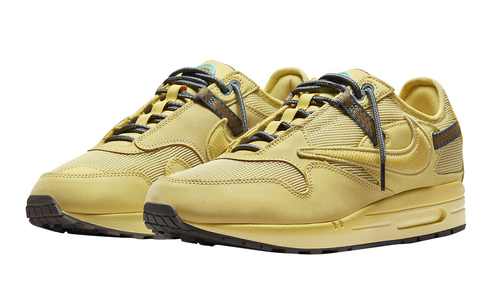 Travis Scott x Nike Air Max 1 'Saturn Gold' - ARABIA LUXURY