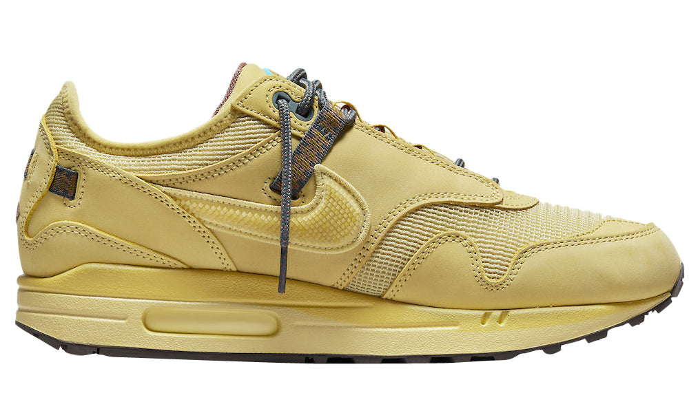 Travis Scott x Nike Air Max 1 'Saturn Gold' - ARABIA LUXURY