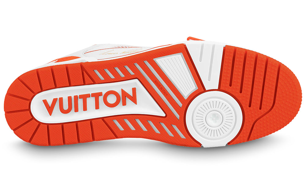 Louis Vuitton Trainer Sneaker "Orange" - ARABIA LUXURY