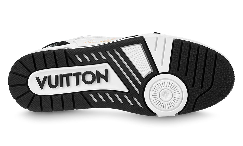 Louis Vuitton Trainer Sneaker "Black - White" - ARABIA LUXURY