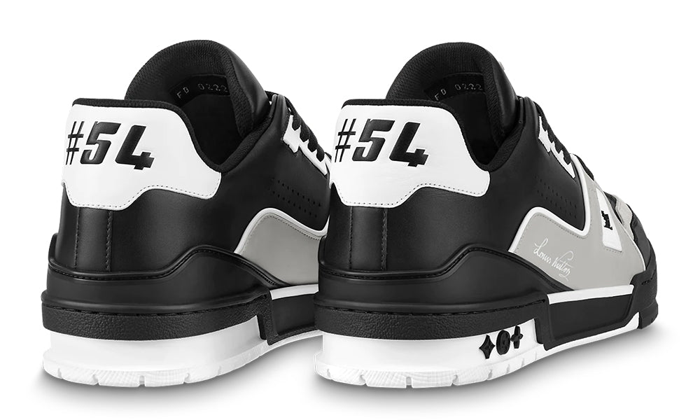 Louis Vuitton Trainer Sneaker #54"Black" - ARABIA LUXURY