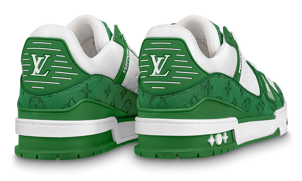 Louis Vuitton Trainer Sneaker "Green" #1A9JHZ - ARABIA LUXURY
