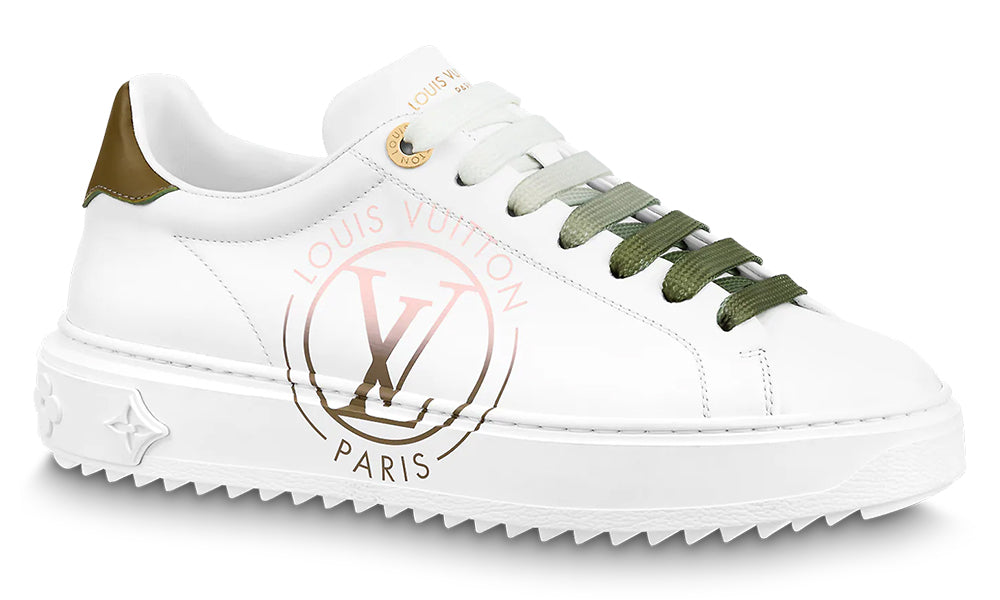 Louis Vuitton Time Out Trainer "Khaki Green"