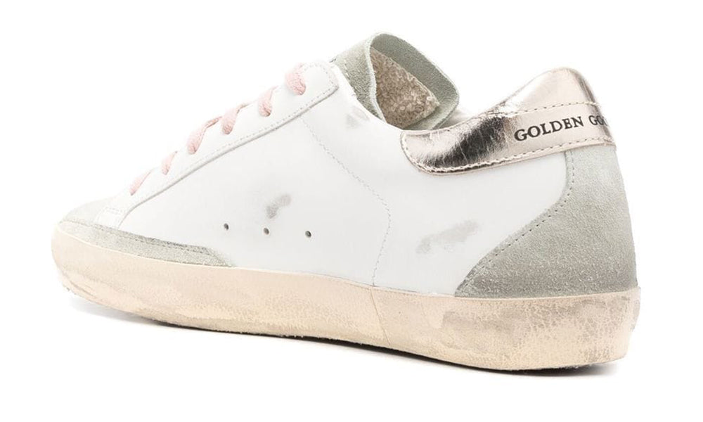 Golden Goose Wmns Superstar 'White Silver Ice Blue' - ARABIA LUXURY