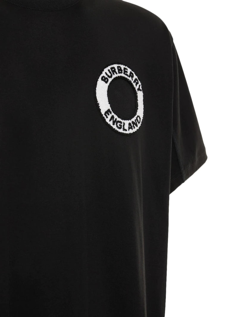 Burberry Dundalk logo print cotton jersey t-shirt