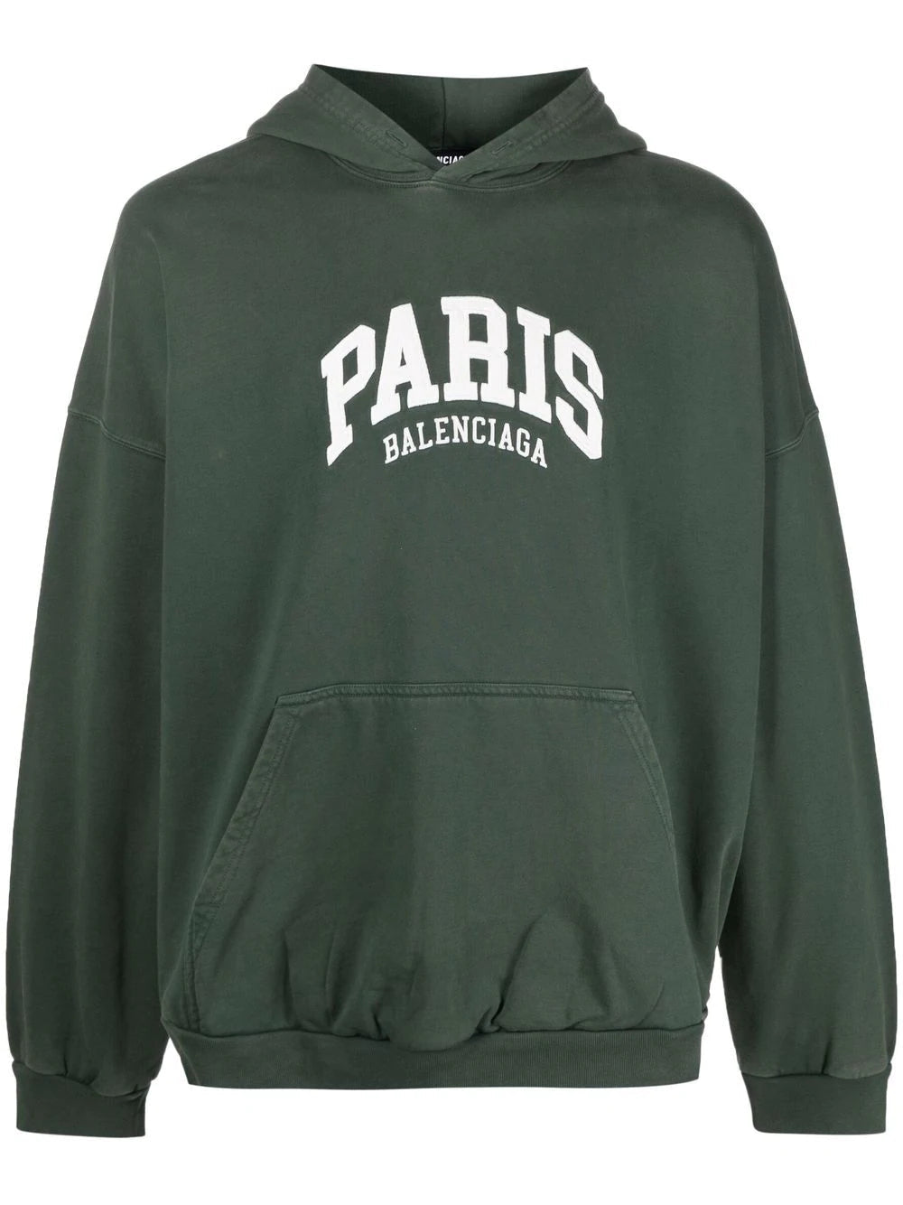 Balenciaga Paris logo-print pullover hoodie