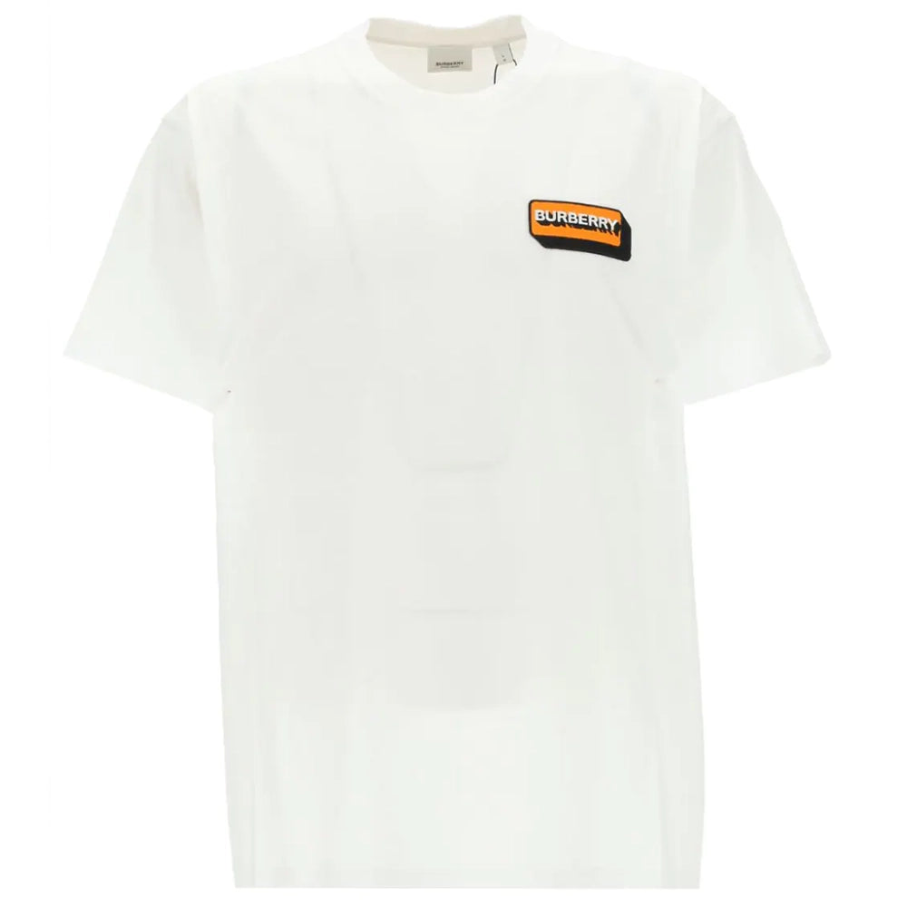 BURBERRY Logo embroidered t-shirt